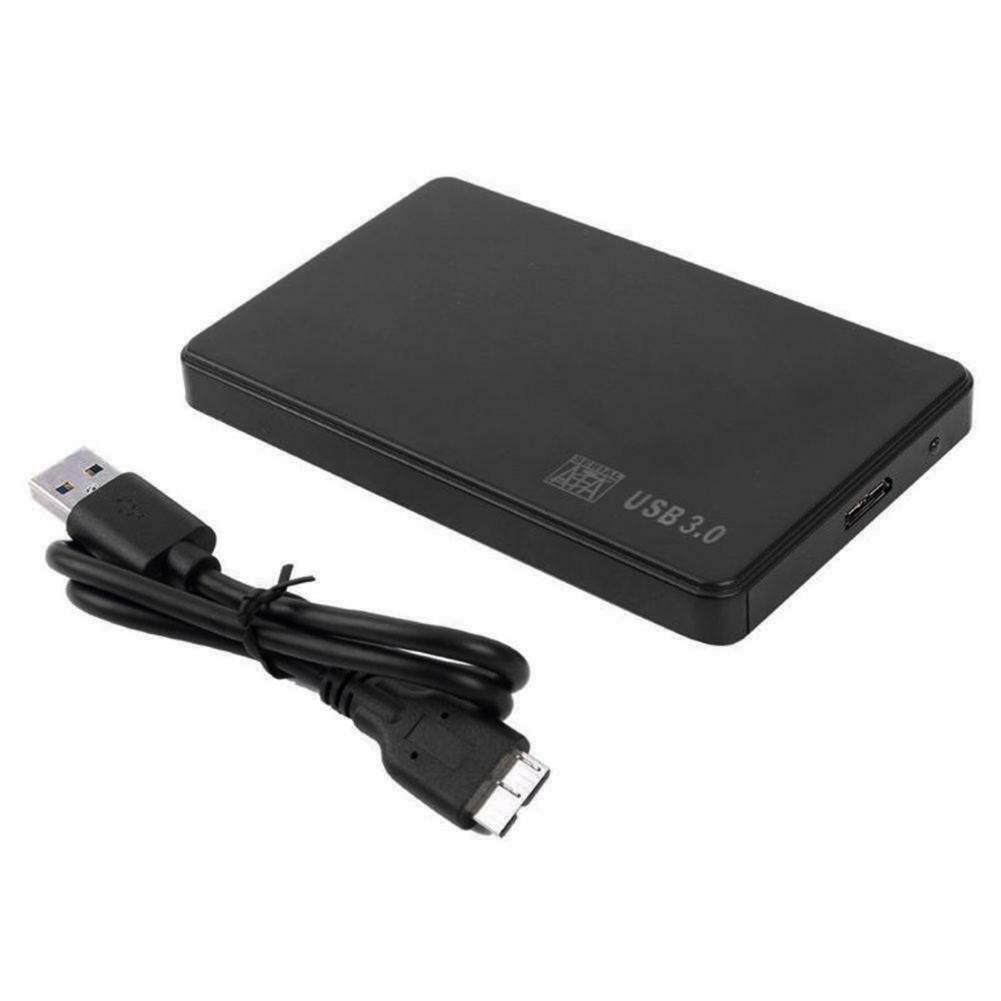 USB3.0 2.0 2.5inch SATA HDD SSD Enclosure Laptop Computer Mobile Hard Disk Case Box 2T