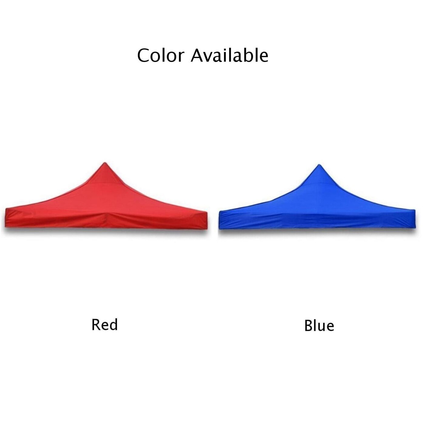 3m * 3m impermeable sombra de sol Pop jardín carpa Gazebo dosel marquesina exterior mercado sombra playa azul/rojo Tienda