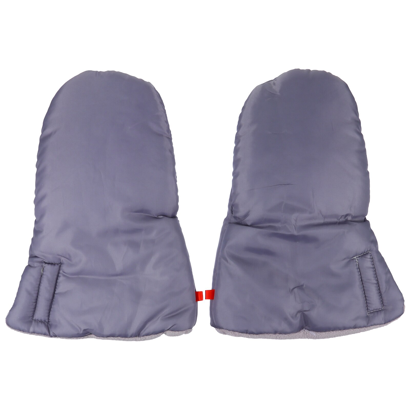 1 Pair Outdoor Warm Gloves Windproof Golf Cart Gloves Thickened Pushchair Hand Warmers (Grey): Default Title