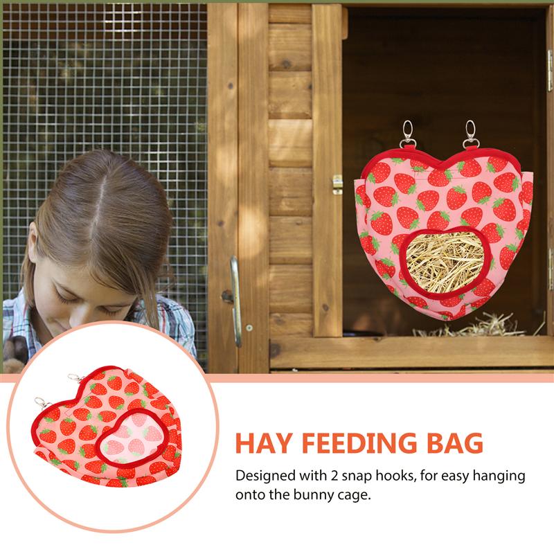 Fütterung Tasche Hase Hängen Zubringer Hase Heu Zubringer Tasche Hängen Zubringer Sack Oxford Tuch Heu Fütterung Tasche für KäFeige Haustiere Hase
