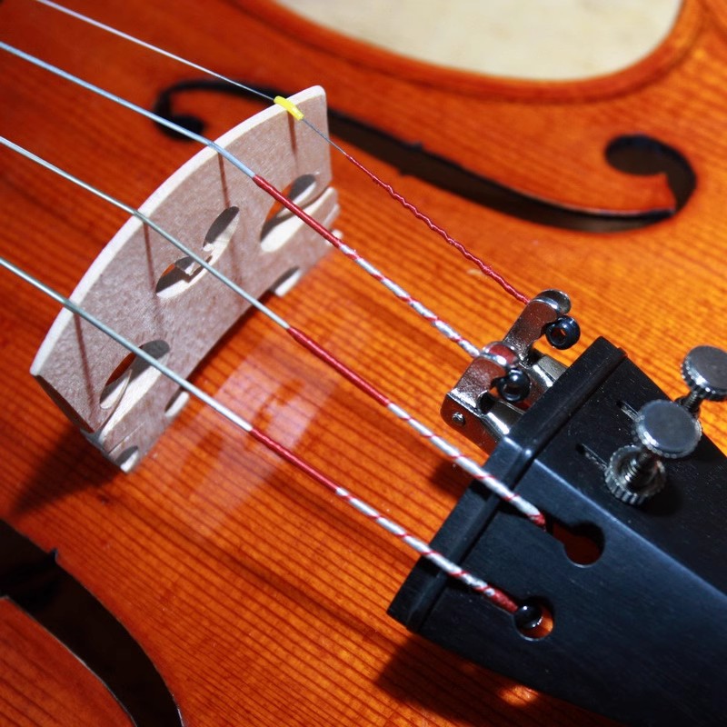 4 st 3/4 4/4 violinsträngar komplett set nylonfiolsträngar eadg violinotillbehör aluminiumsträngar