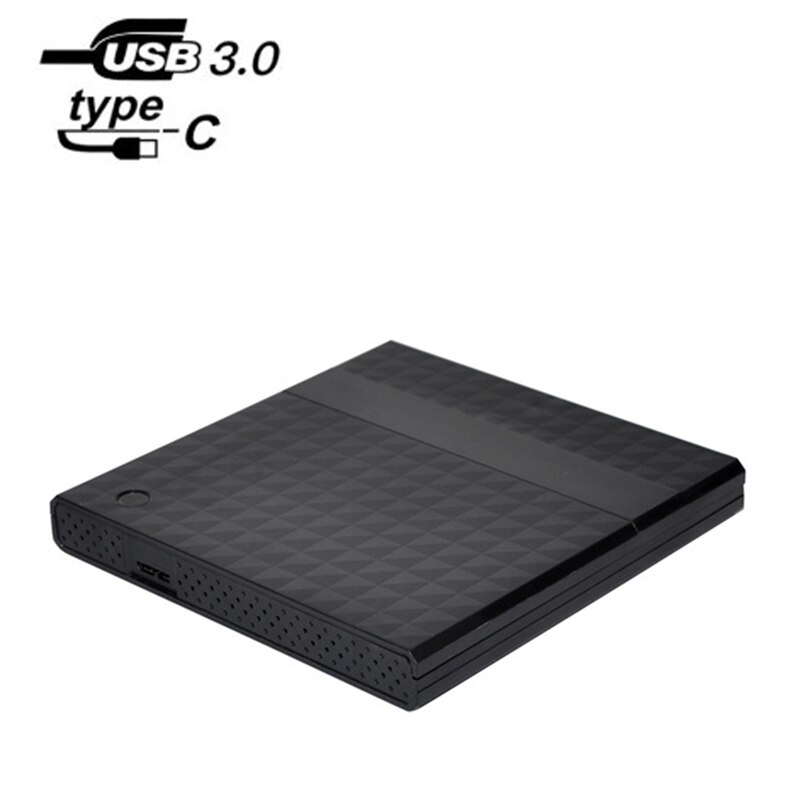 Externe Cd Dvd Drive Usb 3.0 Type-C Cd Dvd Speler Draagbare Dvd Brander Voor Imac Laptop Mac Desktop venster