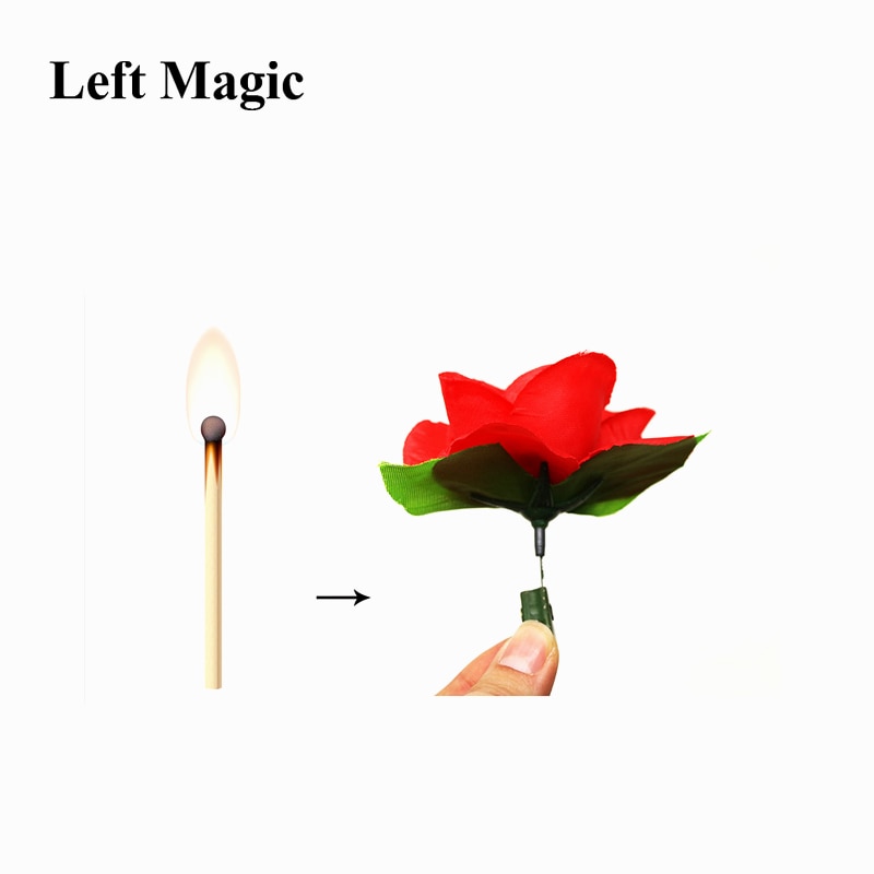 Wedstrijd rose bloem goocheltrucs goochelaar prop Satge close up magic Accessoires magia illusion kinderen Speelgoed E3062