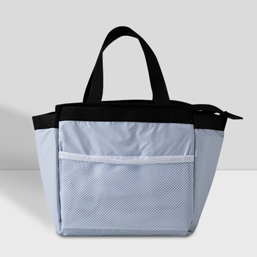 Portable Lunch Box Tote Cooler Bag Contracted Style Lunch Container For Men Women