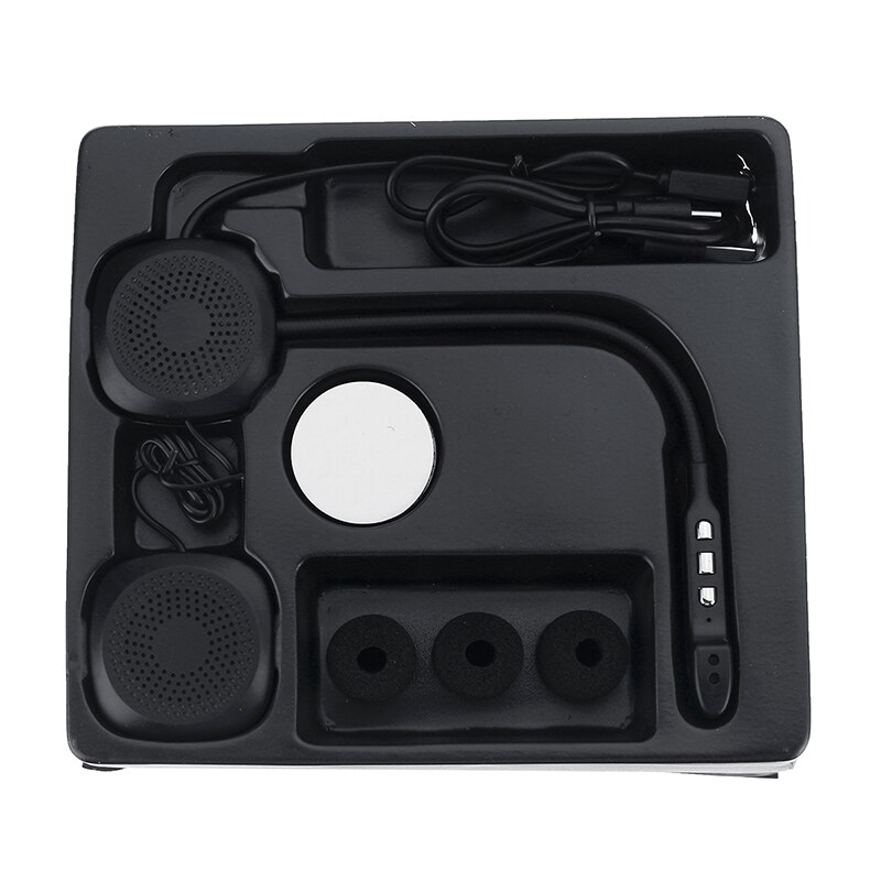 50m vanntett moto bluetooth trådløs anti-interferens hjelm headset håndfri bluetooth  v4.2 intercom til motorsykkel