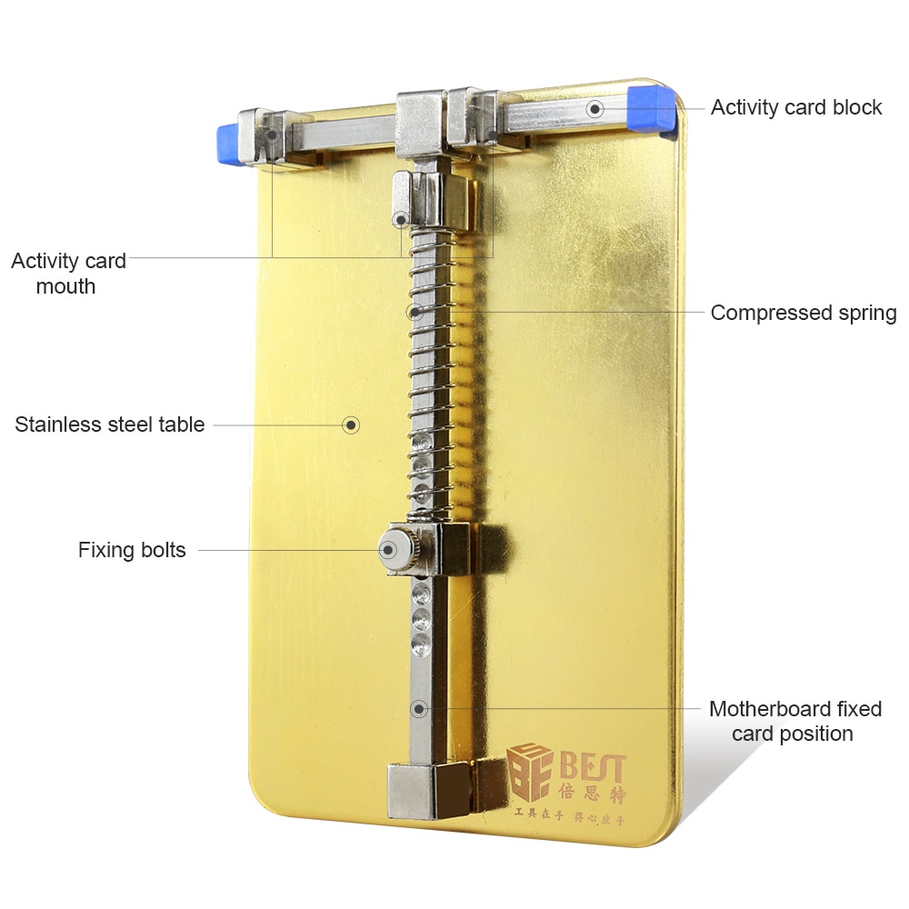 BST-001C Maintenance Fixture Repair tool for mobile phone board，PCB support workstation platform fixed support