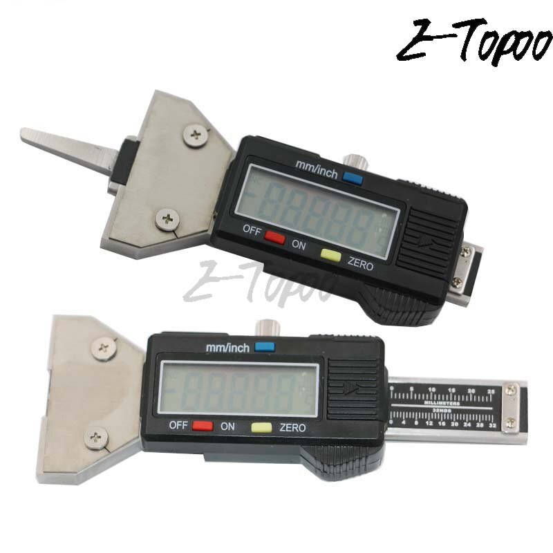 0-25MM Digital Tire Snap Depth Gauge tire gauge digital thread depth gauge electronic depth gauge
