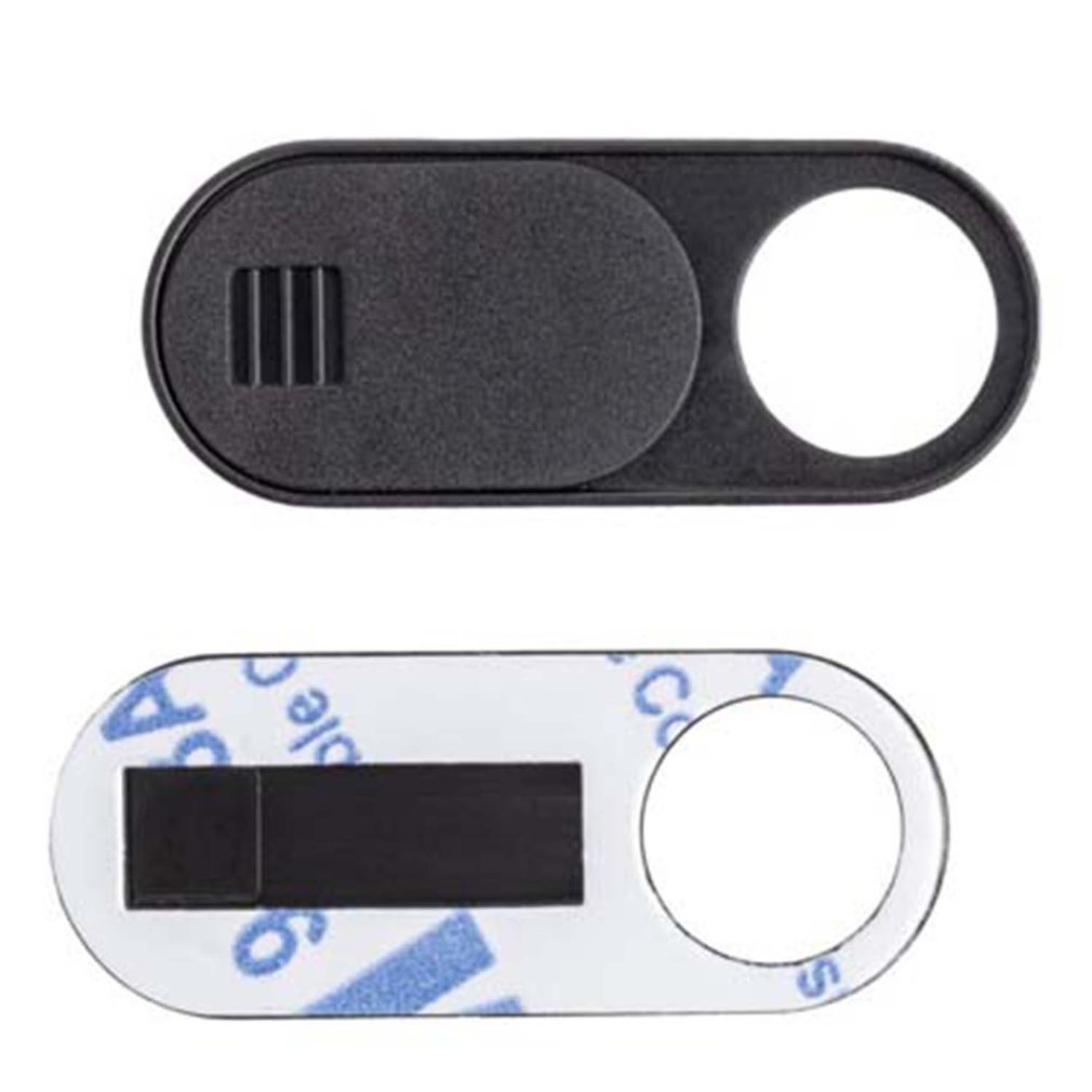 Cubierta de privacidad de la cámara Universal ABS Anti voyeur teléfono lentes de computador cubierta de privacidad cámara de bloqueo pegatina negro 1 Juego
