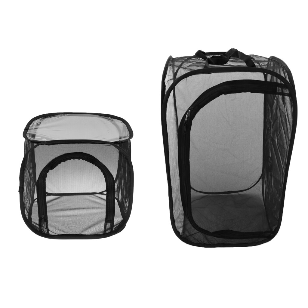 Insect Butterfly Habitat Portable Monarch Butterfly Mesh Net Cage Terrarium