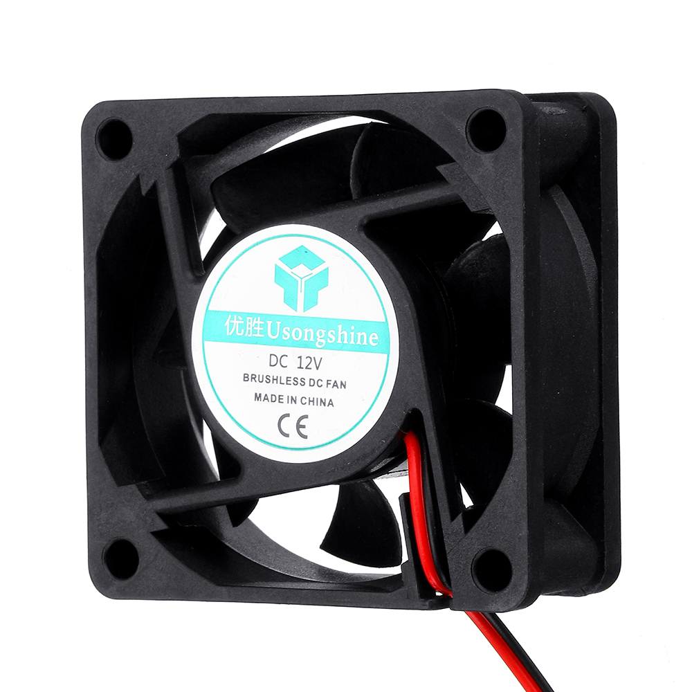 12v 6025 60*60*25mm Cooling Fan with 2Pin Cable for 3D Printer