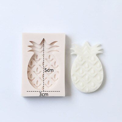 fondant cake deocorating tool silicone cake mold strawberry 3d fruit sugar gum paste pastry silicon chocolate mould: Pink