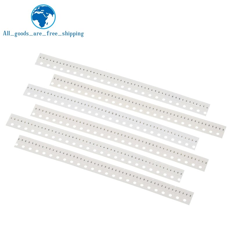 0402 Smd Keramische Condensator Diverse Kit 1pF ~ 10Uf 50 Waarden * 50 Stuks = 2500Pcs Chip Keramische condensator Monsters Ki