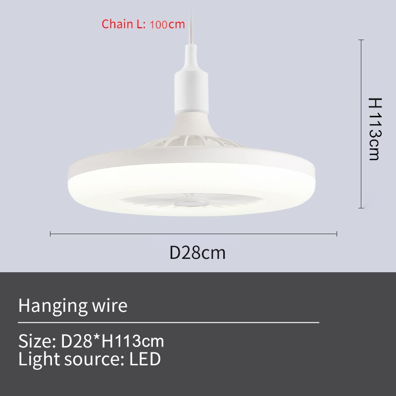 220v takfläkt med belysning modern heminredning enkel installation liten takfläkt hängande fläkt med lampor: Hängsmycke
