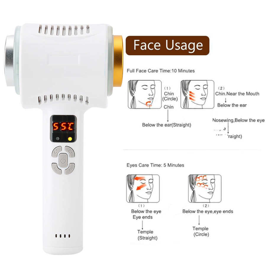 110-240V Beauty Massage Cold Compress Anti-Wrinkle Hammer Color Light Skin Rejuvenation Machine