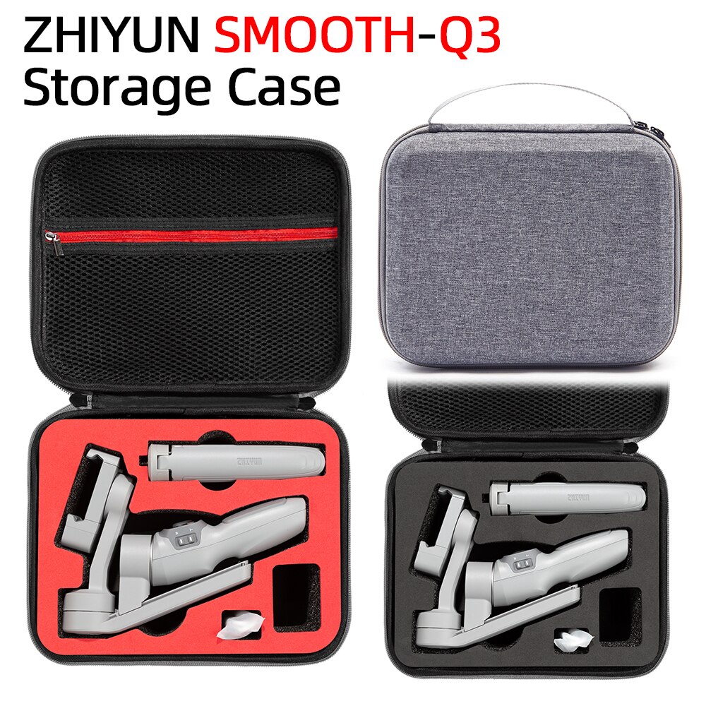 Smooth Q3 Storage Case Waterproof Hard Cover Shell Gimbal Stabilizer Handbag Travel Bag For ZhiYun Smooth Q3 Accessories