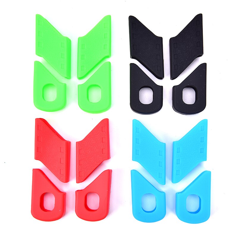 Fiets crank cover siliconen arm mouw mtb fietsen crankstel bescherming antislip kettingblad crank beschermer fietsaccessoires