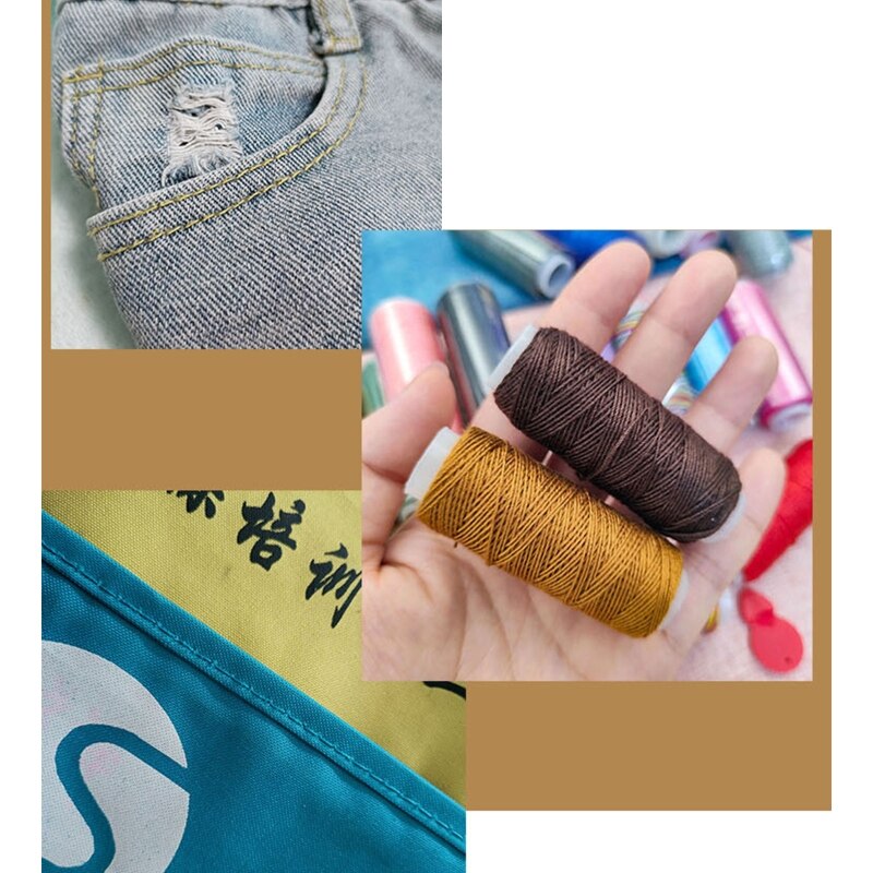 10/16/24 Colors All-Purpose Polyester Thread Sewing Thread Sewing Accessories Universal Connecting Thread Each 55 Yards