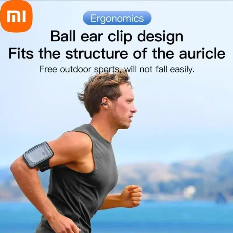 Xiaomi-auriculares Bluetooth T7500, inalámbricos, conducción ósea, estéreo HiFi, deportivos, resistentes al agua, con micrófono para juegos y música