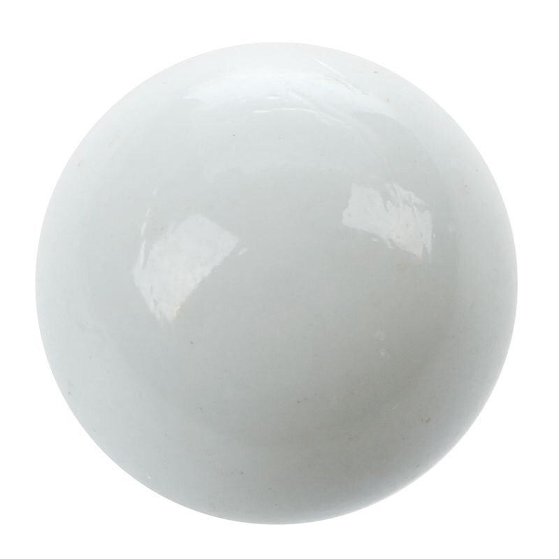 Marbles 10 Pcs Marbles 16mm glass marbles Knicker glass balls decoration: White