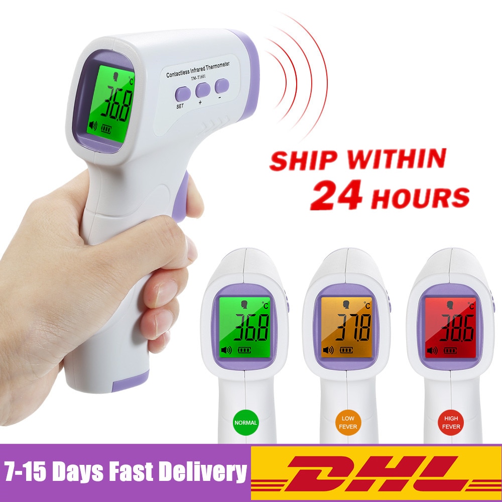 Non-contact Infrared Thermometer Baby Adult Infrared Temperature Meter Digital Temperature Gun LCD Display Thermometer termometr