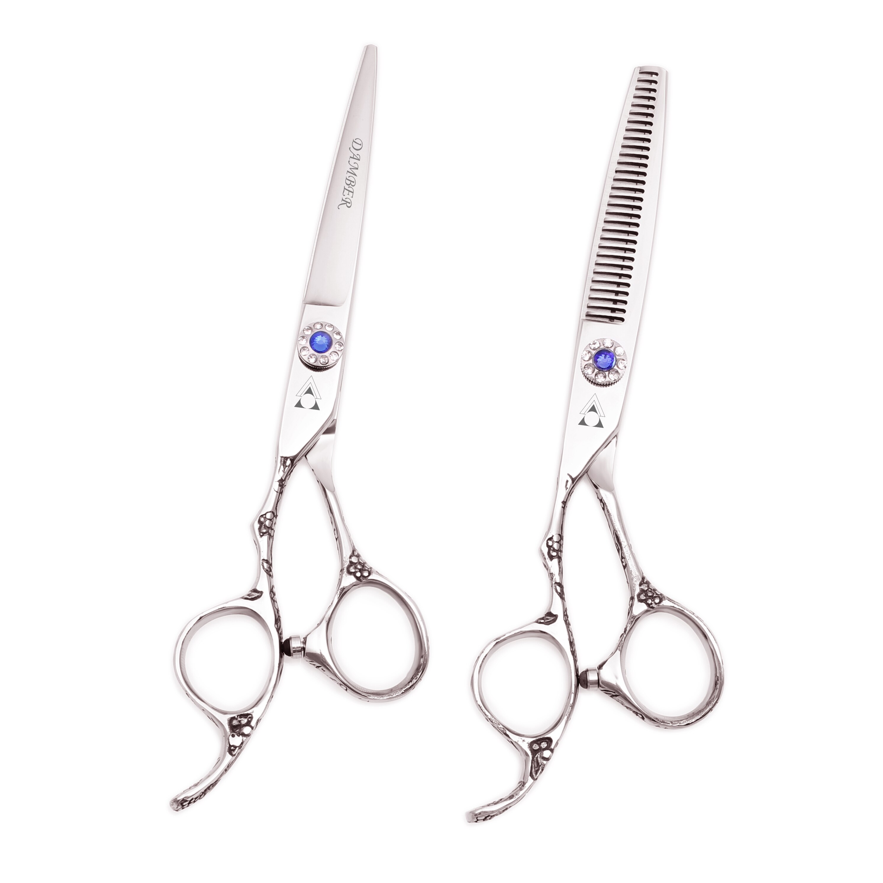 5.5 6.0 Barber Scissors Left Handed Hair Scissors 440C Japan Hairdressing Scissor Thinning Shears Hairdresser 8002#