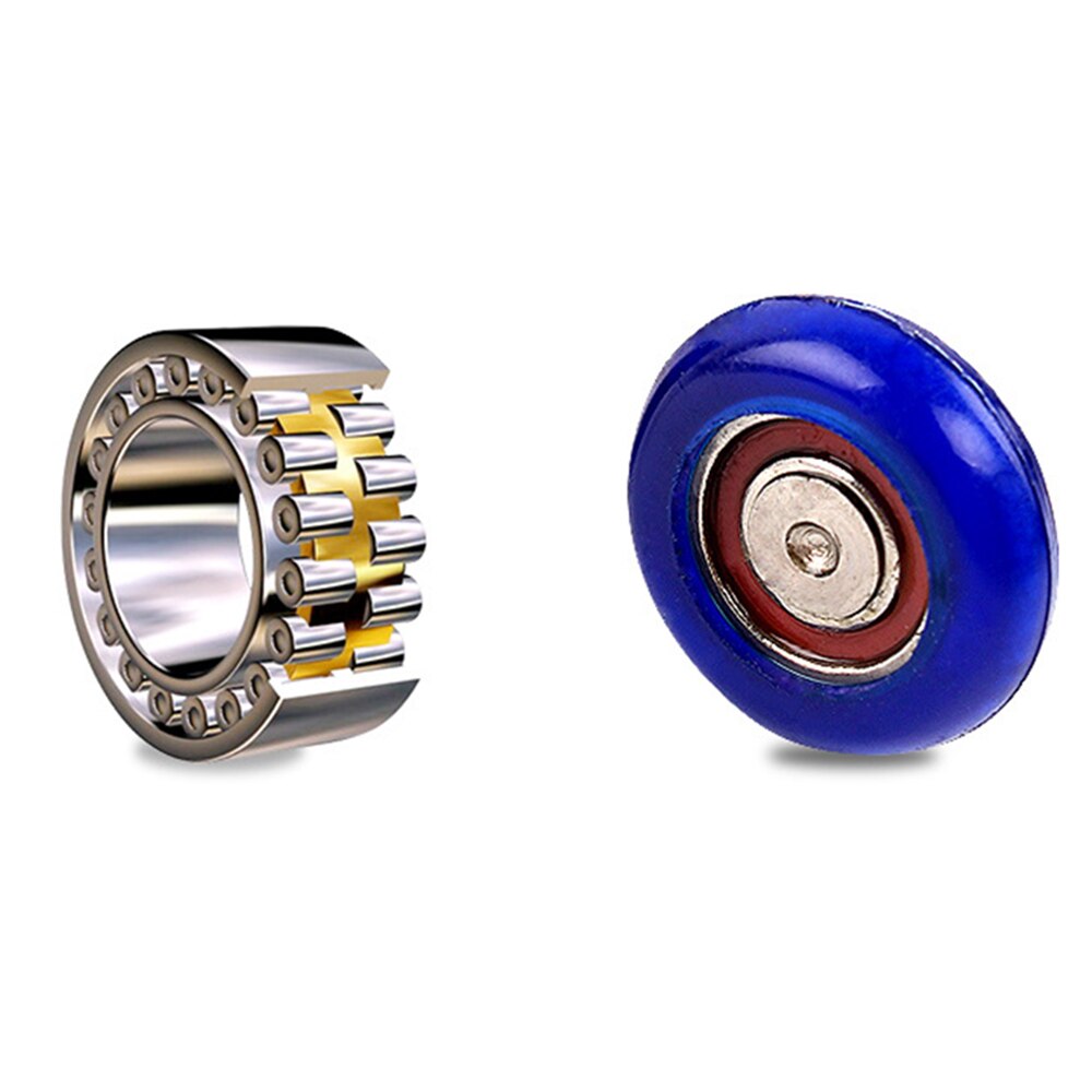 Door Hanging Wheels Furniture Wardrobe Wood Zinc Alloy Sliding Door Hardware Roller Bear