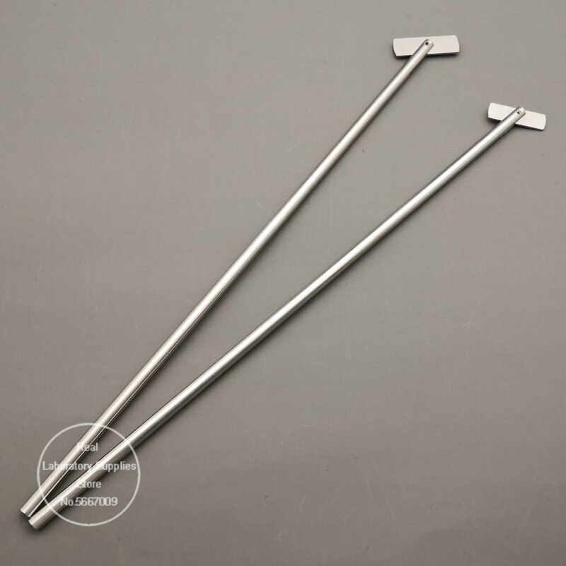 1pcs lab stainless steel paddle straight movable blade for stirrer mixer blender laboratory equipment