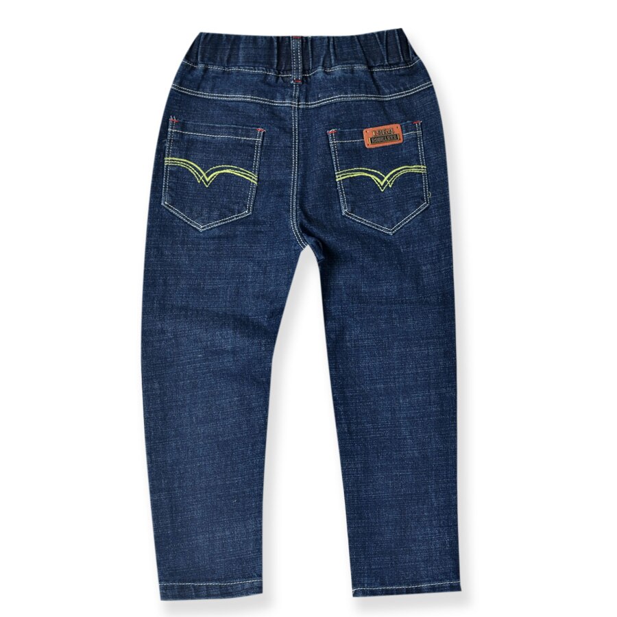 SheeCute niños primavera otoño jeans niños pantalones de mezclilla casual Stretch Fit Pantalones rectos pantalones vaqueros JCH8801
