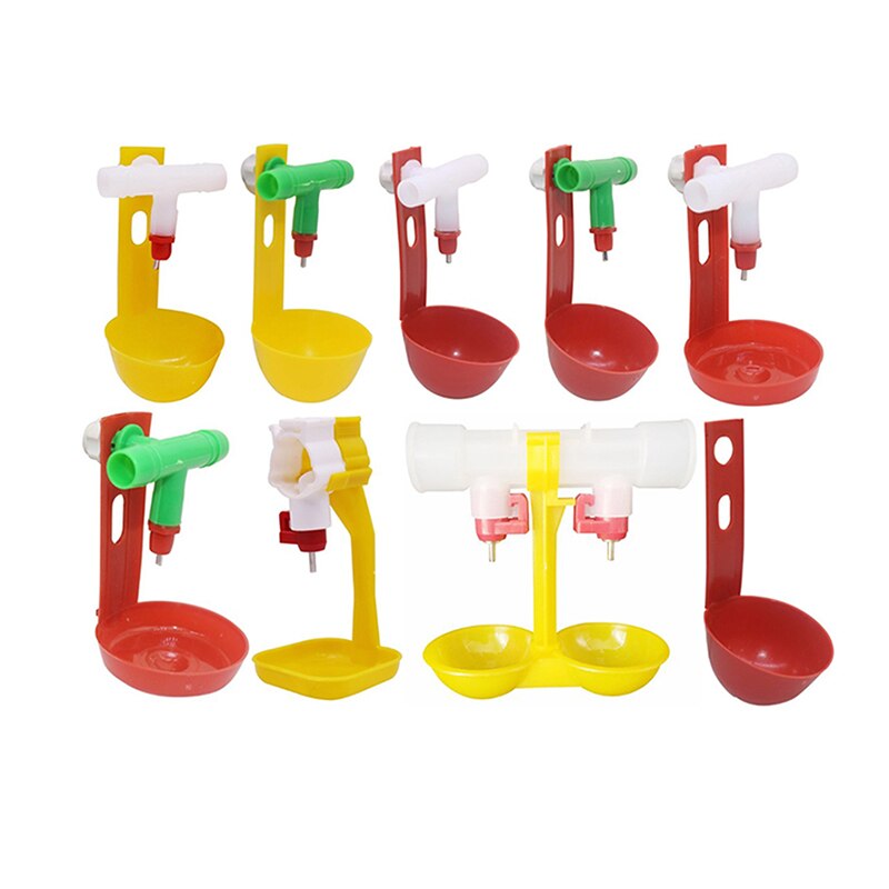Abreuvoir automatique pour mamelon de poulet, 20 pièces, bol d'arrosage automatique, outils agricoles