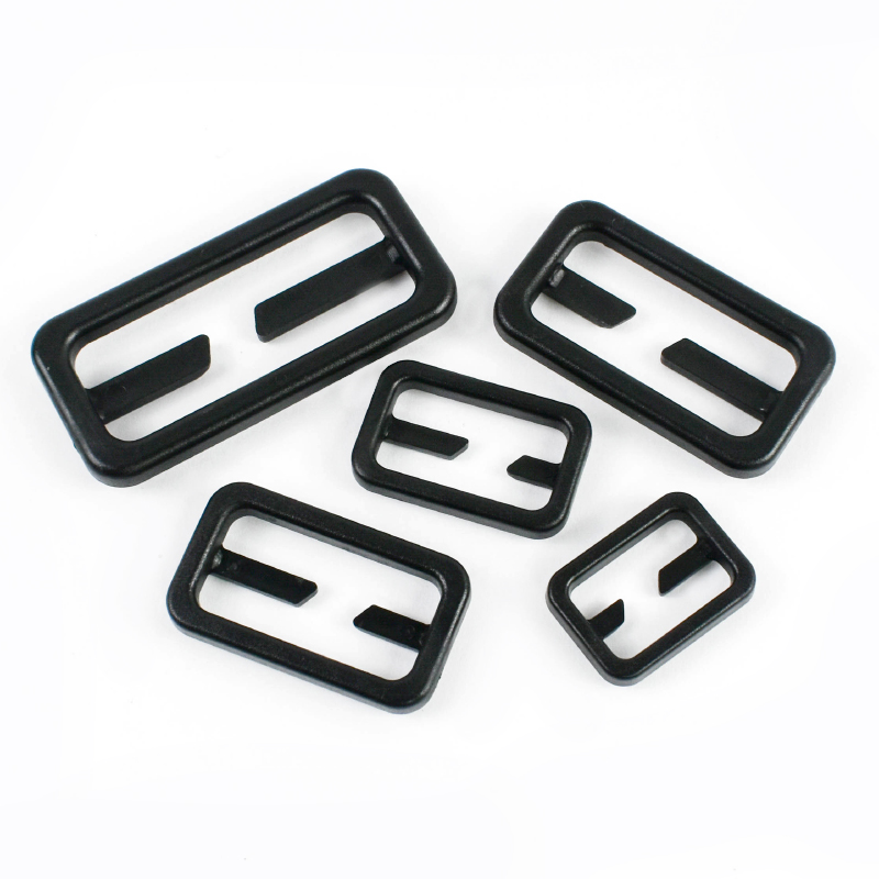 10-50Pcs Plastic Bag Strap Buckles 20-50mm Tri Glide Slider Ring Clasp Luggage Webbing Adjuster Buckle DIY Handware Accessories