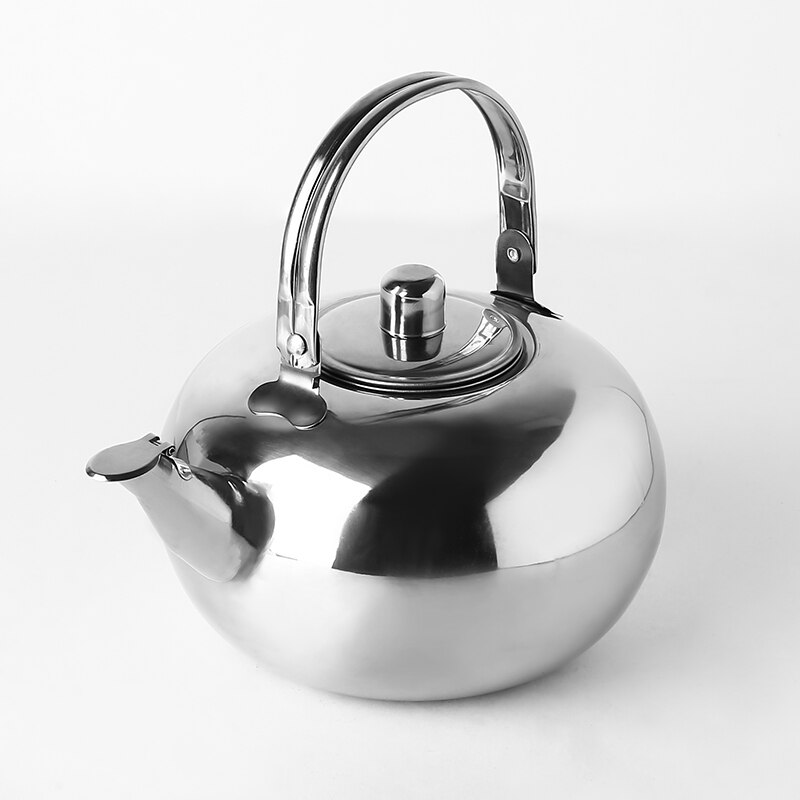 Bouilloire Sifflante En Acier Inoxydable - 2 L - Chantant Rétro