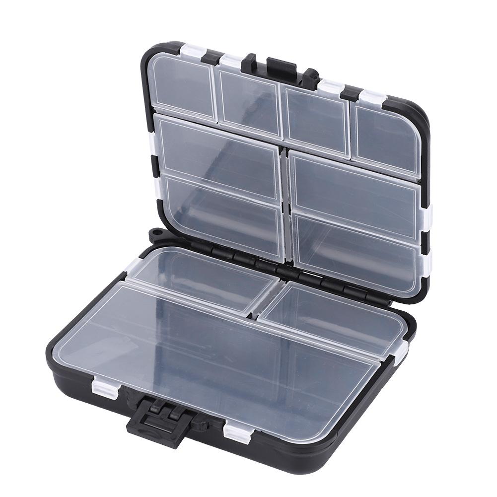 Sea Fishing Tackle Box Portable Plastic Fishing Tool Box Reinforcement Fishing Parts Sorting Box tool boxsunglasse