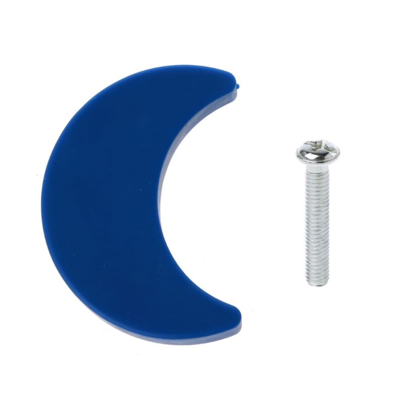 freundlicher Zimmer Knöpfe Weiche Gummi Griffe Sterne Mond Wolke Möbel Schublade Zieht E7CB: 5