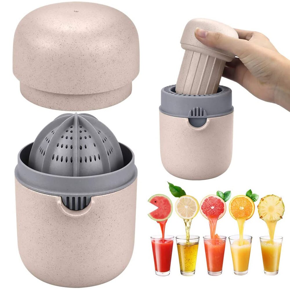 Manual Juicers Portable Citrus Juicer Orange Juicer For Lemon Fruit Squeezer Juice Child Healthy Life Hand Juicer 400ML Machine
