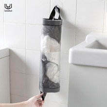 Luluhut opknoping mesh vuilniszak Wall Mount Opslag Dispenser diversen tas opslag herbruikbare netto trash sorteren opbergtas houder