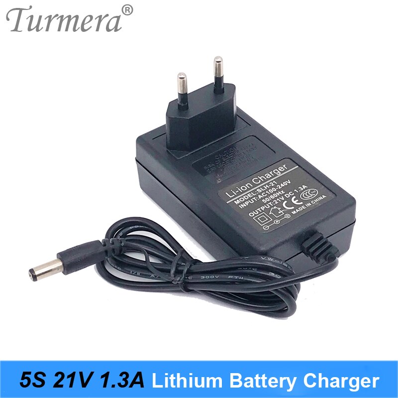 Turmera Lithium Batterieladegerät - 8.4V bis 25V - DC 5.5MM*2.1MM - für 2S-6S 18650 Packs