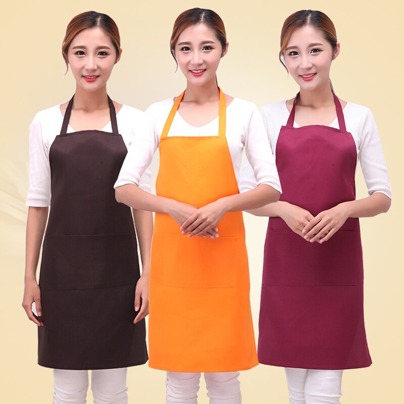 Colorful Women Chef Uniform Home Accessories Kindergarten Teacher Apron Unfiorm Cooking Game Costume Coffee Shop Work Clothes