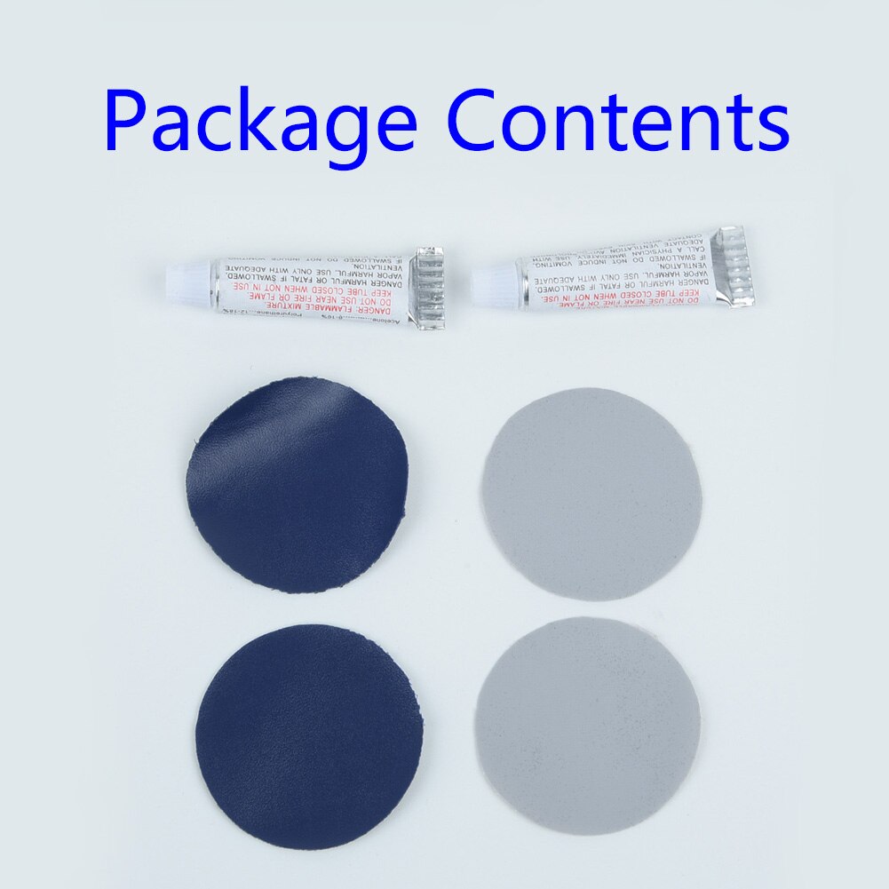 2 Set PVC Self-inflating Mat Air Bed Boat Sofa Repair Kit Patches Glue For Air Mattress Strong Adhesion Repair Accessories Quick