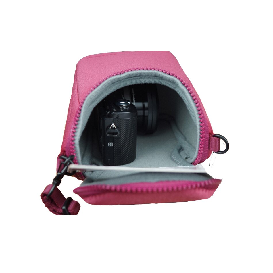 Étui à bandoulière pour Samsung NX3300 NX3000 NX2000 NX1100 NX1000 NX500 NX300 NX300M NX210 NX200 NX100 étui de protection