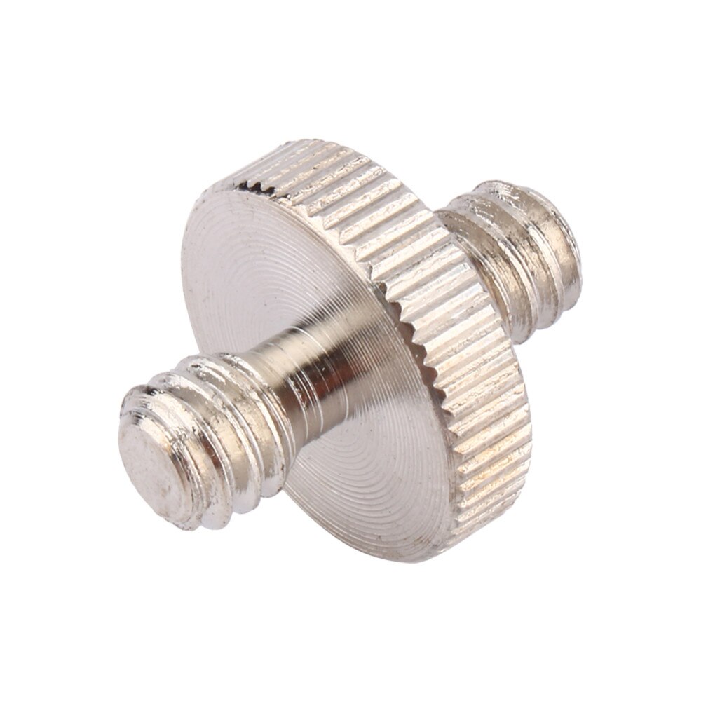 Adaptateur de vis d'appareil photo 1/4 "à 1/4, pour plaque DSLR/support de montage Flash monopode/tête sphérique/adaptateur de trépied à dégagement rapide