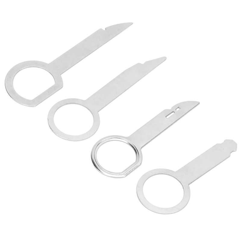 Car Radio Removal Tool CD Player Release Keys Tools for Repair Replacement for Bora