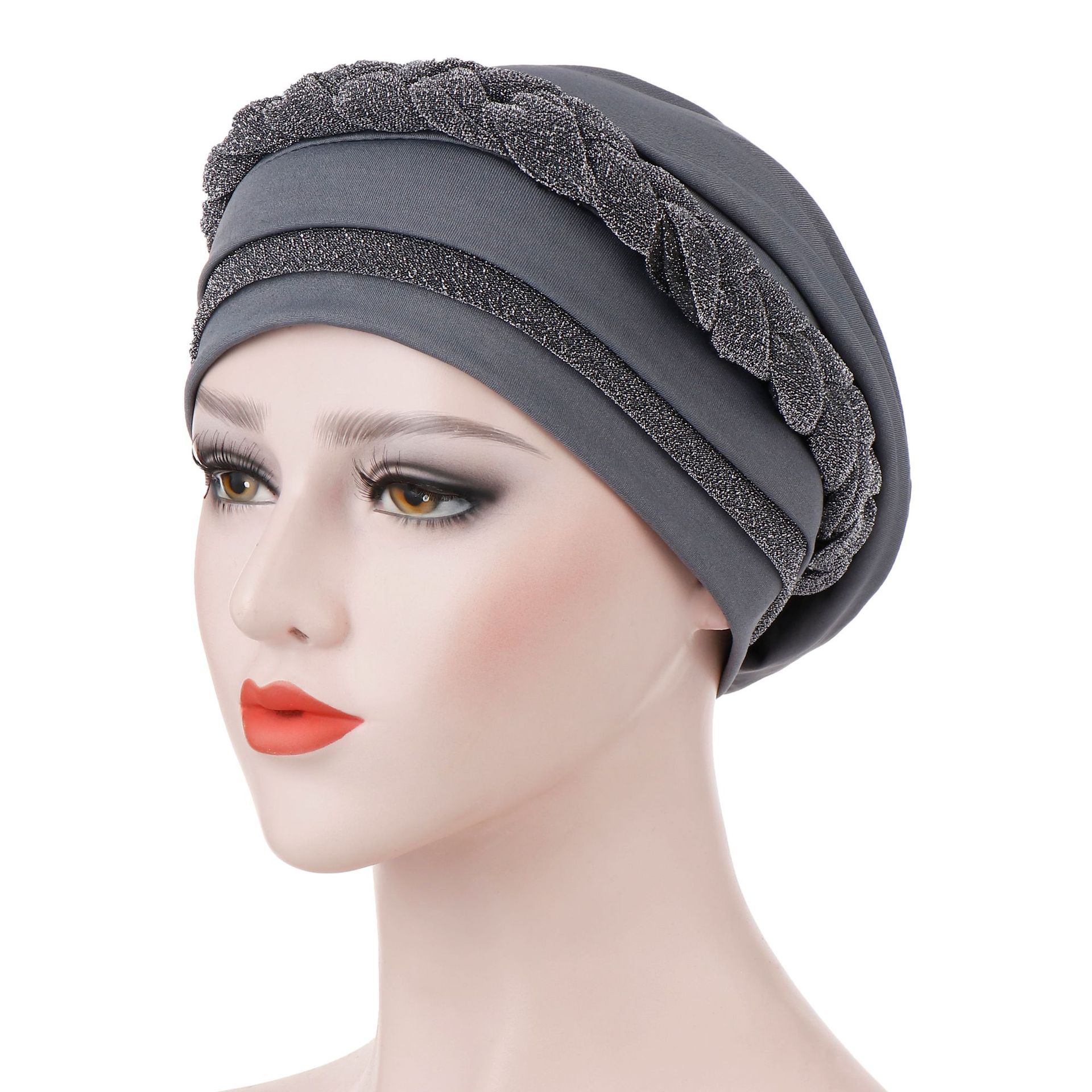 Twee-Tone Mode Moslim Tulband Motorkap Klaar Te Dragen Innerlijke Hijaabs Islamitische Wraps Vrouwen Hoofd Sjaal hijab Caps