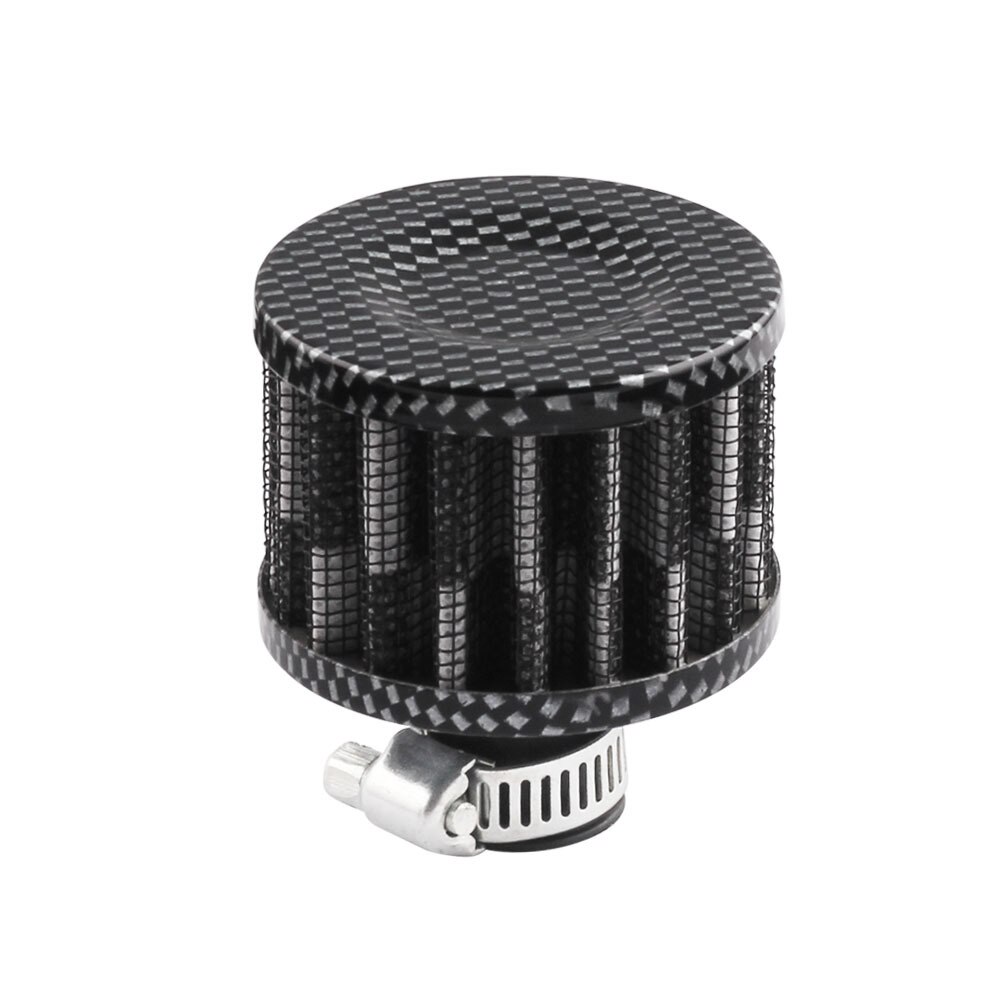 BAFIRE 12mm Universal Car & Motorcycle Carbon Air Filter Car Cold Air Intake Crank Case Turbo Vent Breather Filter Air Filters