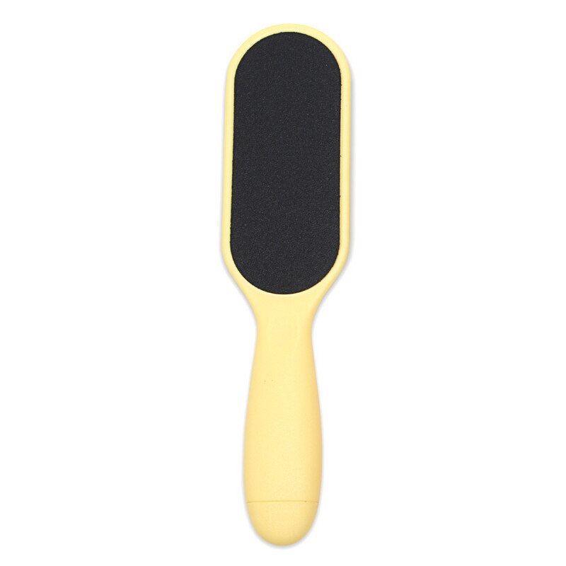 Removedor de calos para pedicure, profissional para limpeza da cutícula do pé, dupla face, removedor de calos: YELLOW
