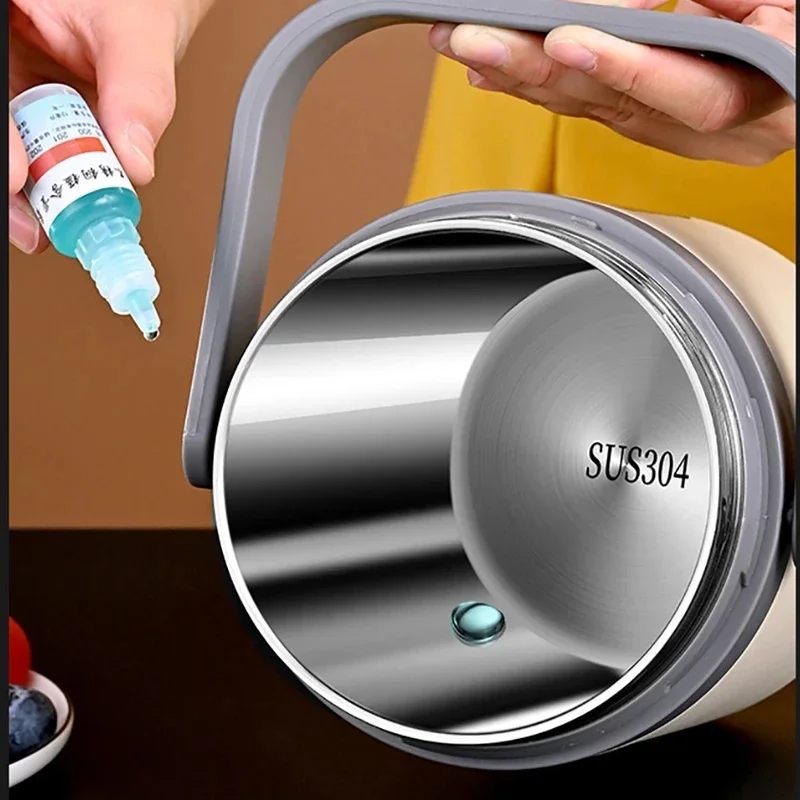 USB Electric Heated Lunch Box Stainless Steel Food Warmer Bento Lunch Box Container for Food Thermal Boxes for Office School
