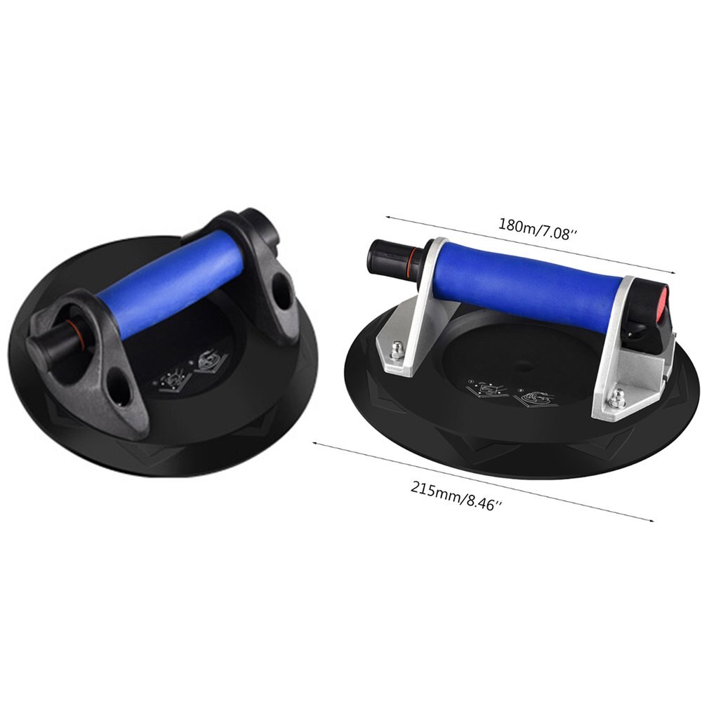 8 Inch Vacuüm Zuignap Met Handvat Zware Vacuüm Lifter Voor Graniet Keramische Tegel Glas Lifting