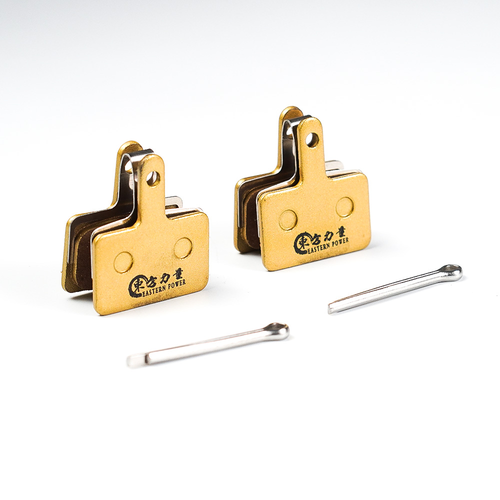 Pastillas de freno de disco hidráulico MTB cerámica B01S compatibles con Shimano M445/M355/M395 reemplazo de pastillas de freno de bicicleta-piezas de accesorios de ciclismo: Rojo