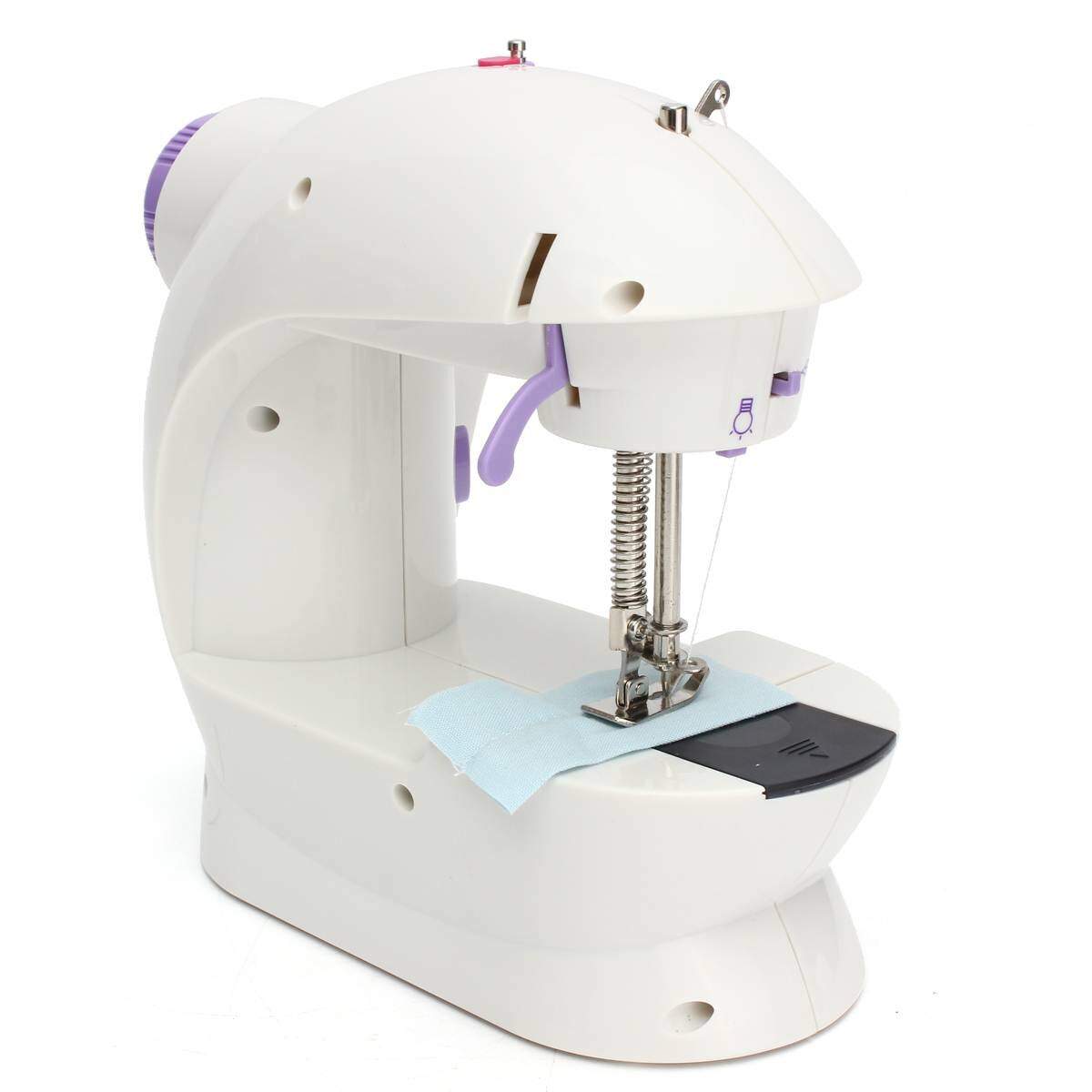 Portable Electric Sewing Machine Set Stitch Sew needlework Cordless Clothes Fabrics LED Lightweight Handheld Sewing Machines