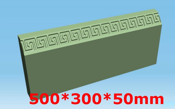 Kunststoff formen für beton Grenze stein für garten "Griechenland" Gips Stein Fliesen Harte ABS Kunststoff Dekor Garten: B