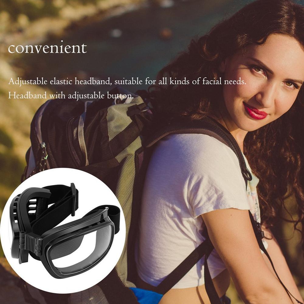 Lunettes moto polarisées jour nuit cyclisme lunettes de soleil Temples bande Interchangeable casque lunettes